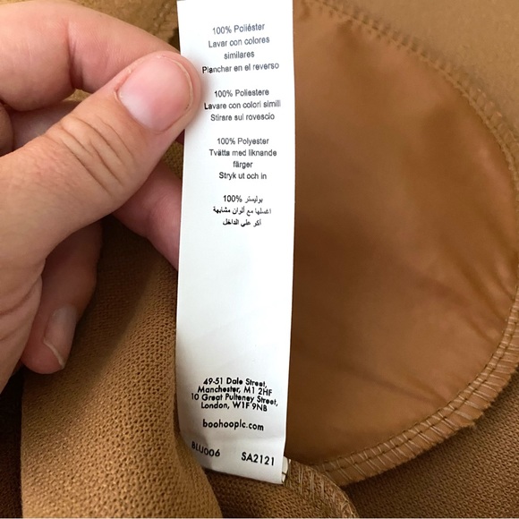 Boohoo Wool Look Coat - Picture 7 of 12